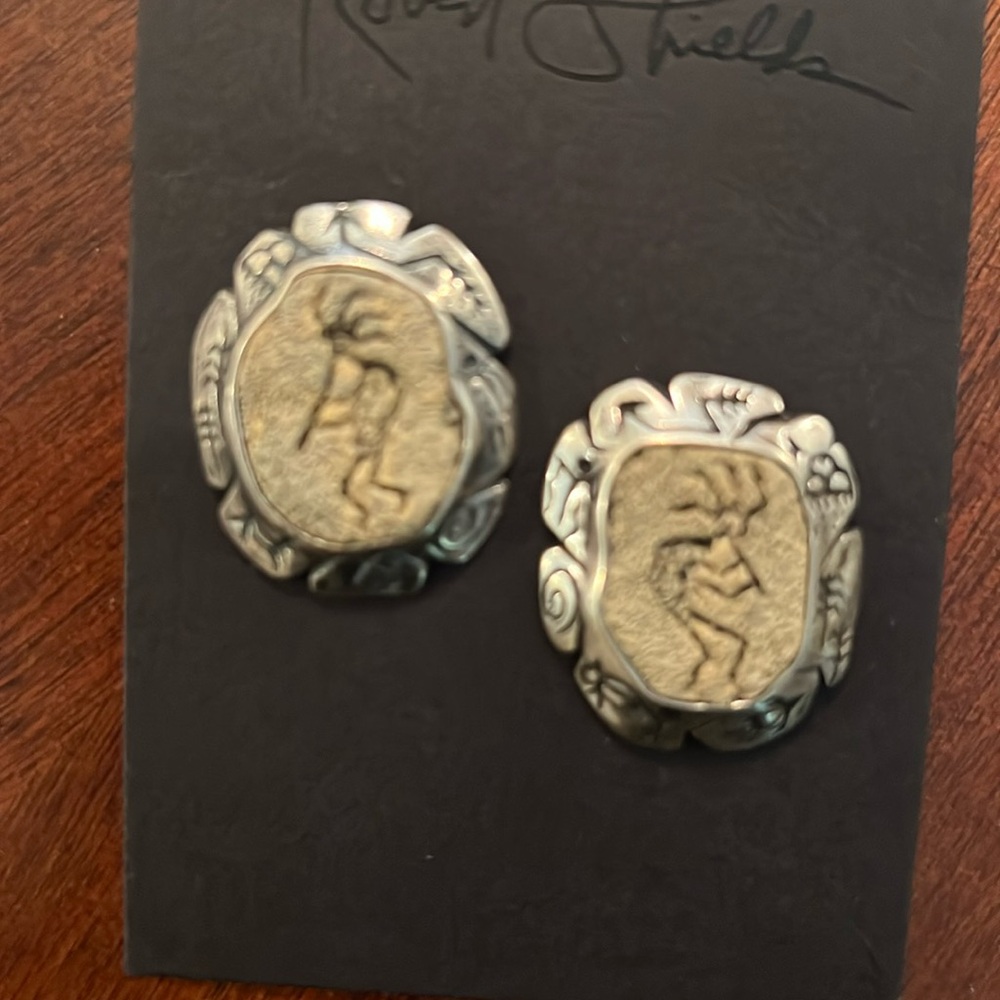 Robert Shields Earrings NWOT - Picture 5 of 6